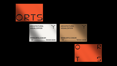 ORTS - Business card brand brand identity branding corporate stationery design graphic design logo mockups