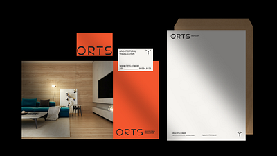 ORTS - Corporate Stationery brand brand identity branding design graphic design logo
