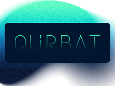 Qurbat - Font Design design font graphic design typeface typography