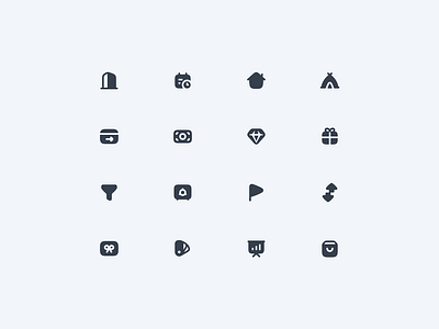 Cute filled icons filled icon icon design icon set mingcute round