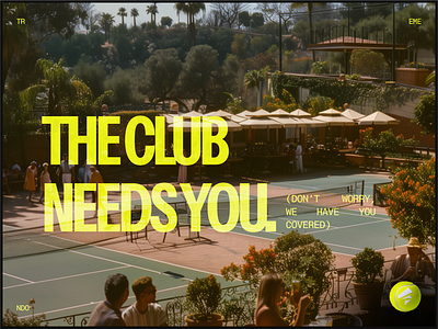 The Club Needs YOU (and we have you covered) branding graphic design illustration typography