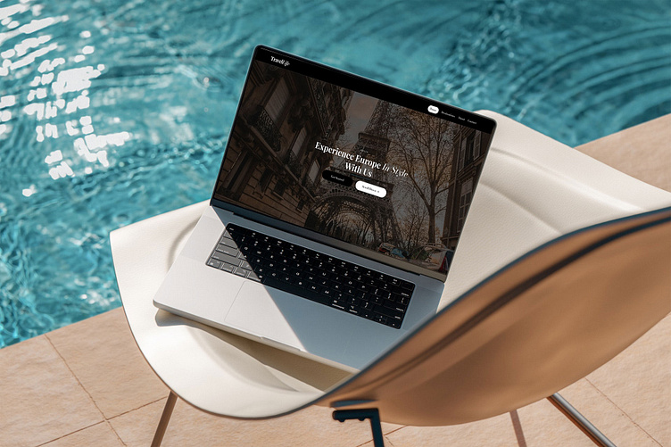 TravelLife - Travel Landing Page by Darko Mihajlovski on Dribbble