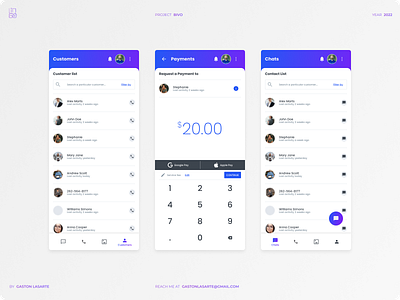UI Design for a Communications app android app apple communication ios messaging mobile product design ui ux uxui