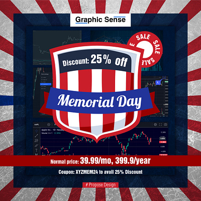 Memorial Day Post branding graphic design logo