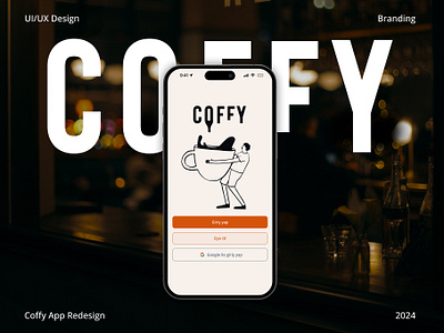 Coffy Mobile App Redesign branding figma graphic design illustrasyon kullanıcı deneyimi mobile app tasarım ui