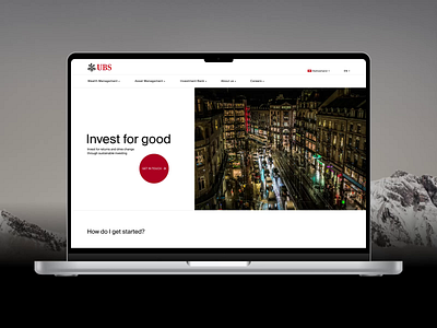 BNP Paribas | Corporate site redesign | UI/UX Design animation design ui ux web