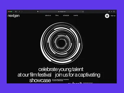 Nextgen animation design ui ux web