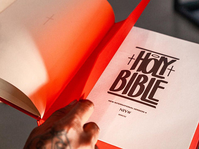 The GPC X Haze Bible bible bible design book book design design editorial font graphic design indesign layout lettering printing publishing type typesetting typographic design typography