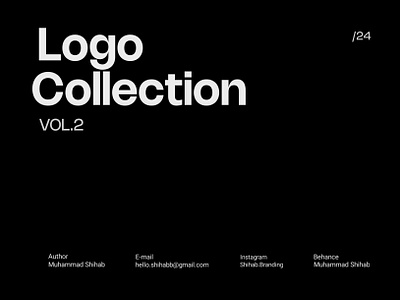 LOGO COLLECTION / 2024 abstract architect brand guidelines brand identity branding identity logo logo and marks logo collection logofolio logotipo modern monogram visual