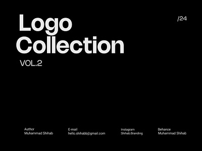 LOGO COLLECTION / 2024 abstract architect brand guidelines brand identity branding identity logo logo and marks logo collection logofolio logotipo modern monogram visual