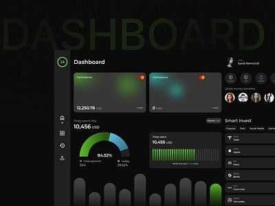 Privat24 - Dashboard app bank banking branding clean dashboard design figma graphic design green illustration logo ui ux