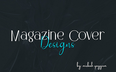 Nature Magazine Cover Design brand branding grapgic designer graphic design logo logos magazine post posters social media post
