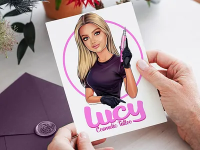 Tattoo Artist Portrait Logo | Custom Cartoon Portrait Logo bestcartoonist businesslogo caricatureportrait cartooncharacter cartoonfaces cartoonfemalecharacter cartoonportrait customeportraitcaricature cutecartoons cutecharacter digitalportraitcaricature graphicdesign icartoonall photolamus portraitcaricaturedesign tattooartist tattoosartistillutration womandesign