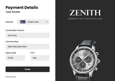 Checkout page checkout checkout page credit card design landing page landingpage modern payment payment details payment page purchase ui ux web design web sleek website websleek