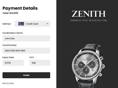 Checkout page checkout checkout page credit card design landing page landingpage modern payment payment details payment page purchase ui ux web design web sleek website websleek