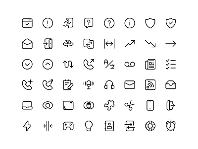 Essential Icon Set component icon outline ui