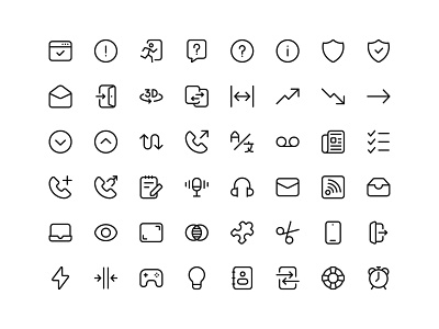 Essential Icon Set component icon outline ui