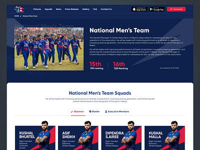 CAN - Squad Detail Page about team can cricket nepal cricket team mens team nepali cricket team nepali players nepali squad odi players sport sports squad squad team t20 t20i team teams website wecan