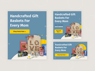 It's Only Natural Gifts PMAX Mother's Day Ads brand identity ecommerce graphic design mothers day pmax
