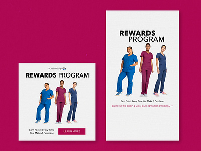 Scrub Pro Remarketing Meta Ads healthcare nurses performance creative remarketing campaign sale scrubs