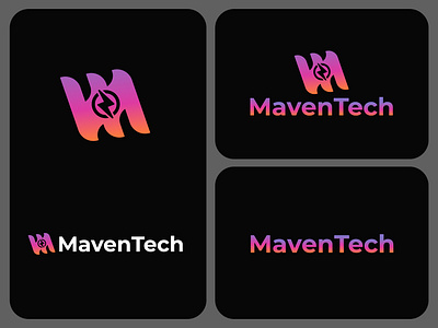 Maven Tech Logo Design branding lettermarklogo logo logobranding logodesign logodesigner logonew logos logotype minimalistlogo monogramlogo techlogo technologylogo wordmarklogo