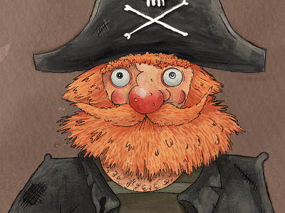 Captain Gingernobbles art character childrensbook childrenslit concept design detailed illustration illustrative ipad kidlit kids pirate pirates