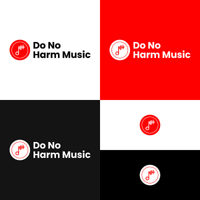 Do No Harm Music Logo Design branding design graphic design logo logo design