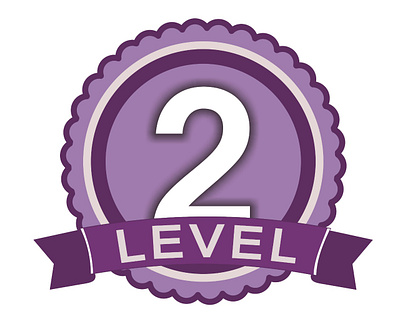 Level 2 Badge Logo Vector bold branding certificates coreldrawx7 creative design graphic design iconic illustration impact level2 logo minimalist modern position typography vec vector vector logo visual identity