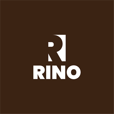 Rino Logo adobe illustrator adobe photoshop designer graphic desinger logo designer logochallenge logodesingchallenge logodesingchallengeday4 single letter logo