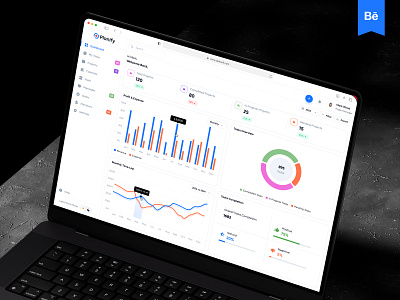 Planify- Project Management Platform - Case Study application design chat ui dashboard ui design design project case study project chat web project management dashboard project management system project timeline saas ui design task calendar view task kanban view task management task tracking system ui ui design ux webapp ui design