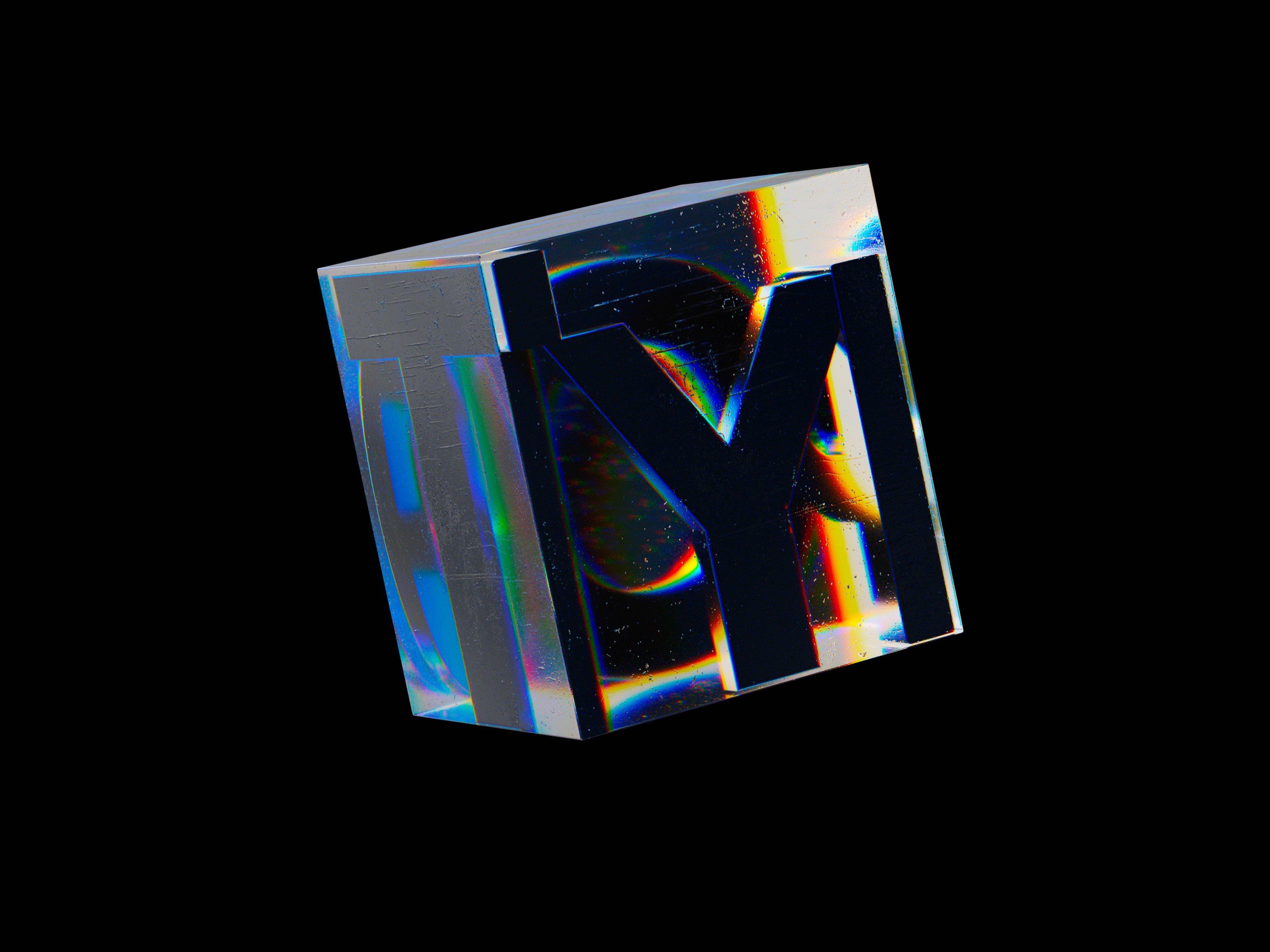 Typo [3D Exploration] 3d 3d design 3d graphics animation artdirection artlebedev branding cube dispersion figma future glass loop motion motion design motion graphics ui uidesign webdesign website