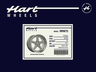 Hart_wheels authentic branding calligraphy custom flow graphicdesign handwritten hart identity lettering logo logotype modern packaging premium script solid type unique wordmark