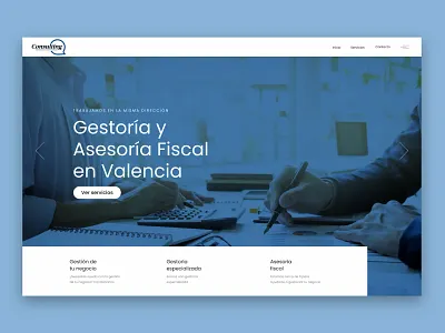 Management Legal Website ui