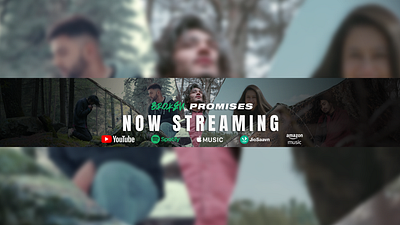 Broken Promises Banner for YouTube graphic design