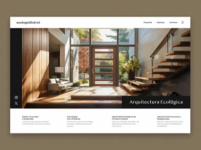 Architect Website ui