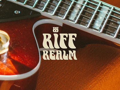 Riff Realm Promo Pic brand designer brand identity brandidentity branding branding design brandingdesign creative process design graphic design instrument shop instrument store logo logo design logodesign music shop music store promo promo pic promopic