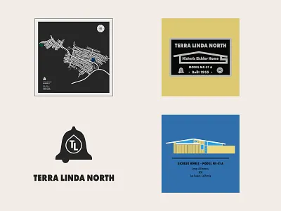 Terra Linda North Eichler Community - custom artwork adobe illustrator architecture custom map house drawing icon design identity design illustration logo logo design map mid century modern minimalism minimalist minimalist artwork signage design vector vector art vector illustration