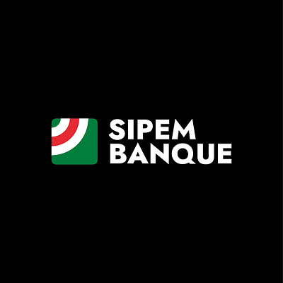 SIPEM Banque, a modern and more representative visual identity. branding corporate communication graphic design logo visual identity