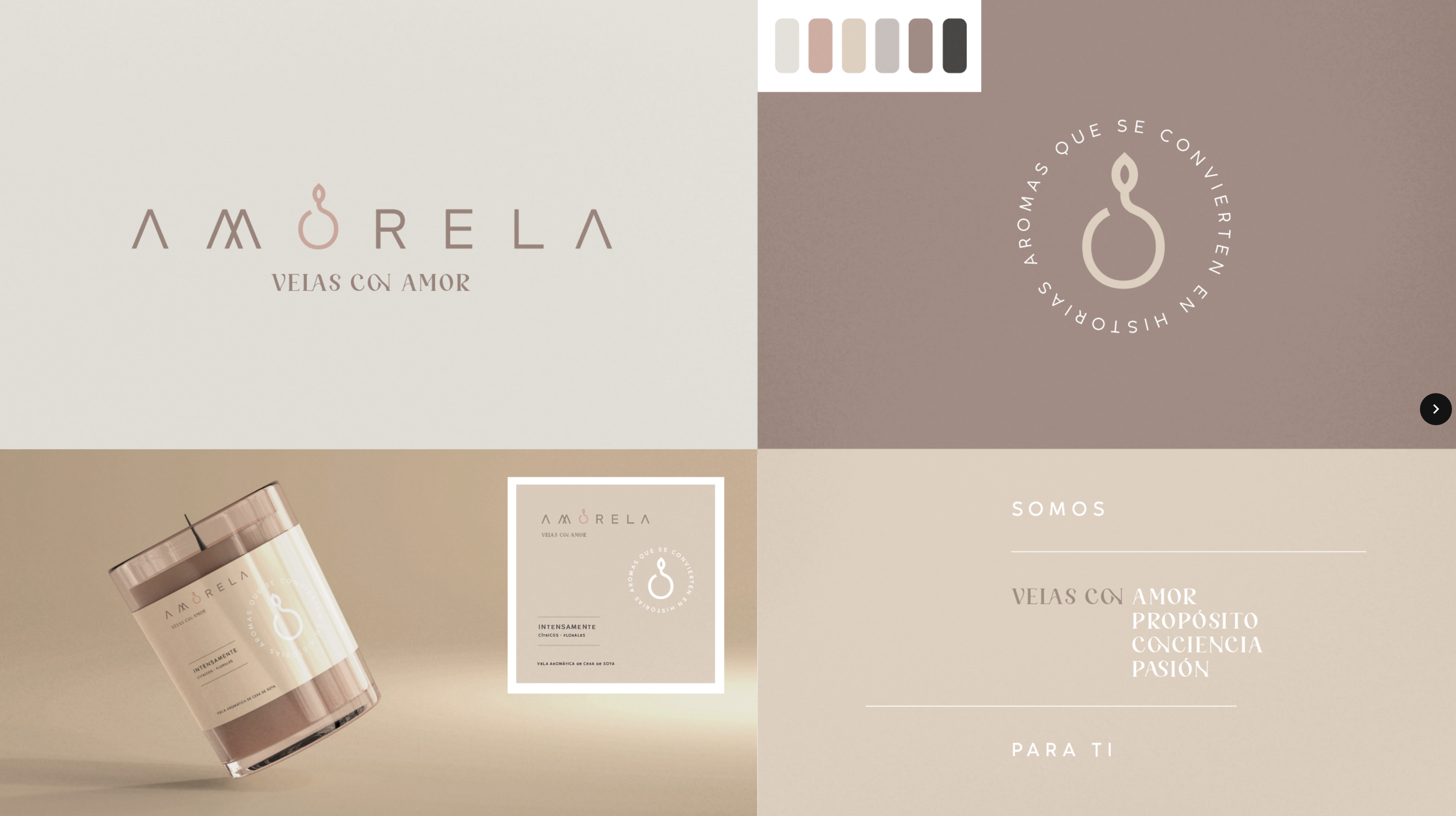 Amorella Candles Branding Design branding