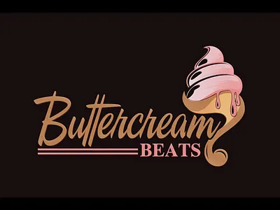 Ice Cream Logo 3d 3d logo brand logo branding business logo business logo design butter cafe logo company logo cream creative logo custom logo food logo gelato graphic design ice cream logo logo restaurant logo sweet logo waffle