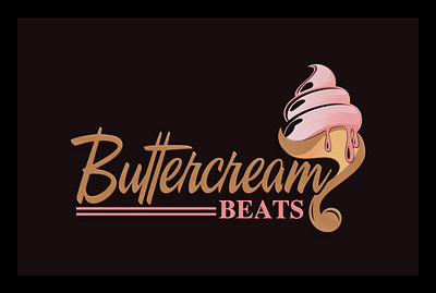 Ice Cream Logo 3d 3d logo brand logo branding business logo business logo design butter cafe logo company logo cream creative logo custom logo food logo gelato graphic design ice cream logo logo restaurant logo sweet logo waffle