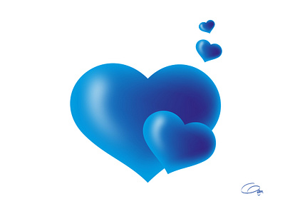 3D Hearts. Illustration. 3d branding design graphic design illustration logo vector