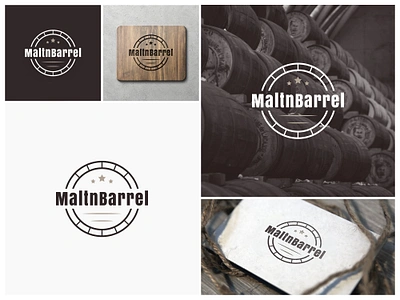 MaltnBarrel Logo Design branding creativelogo designproject elegantdesign graphic design logo logo design logocreation whiskey