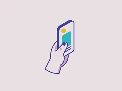 Social media design graphic design icon line media purple social vector