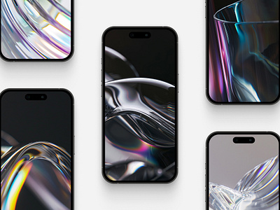 Glass Wallpaper Pack abstract android glass iphone midjourney mobile pack wallpaper wallpaper pack