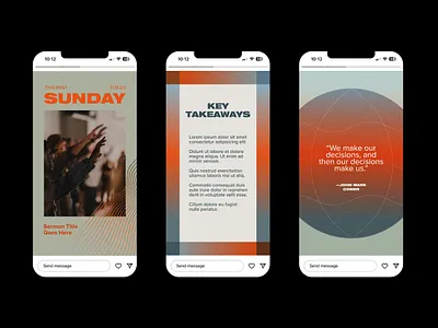 Church Social Media Templates church fall media minimal quotes sermon social social templates story cards sunday templates