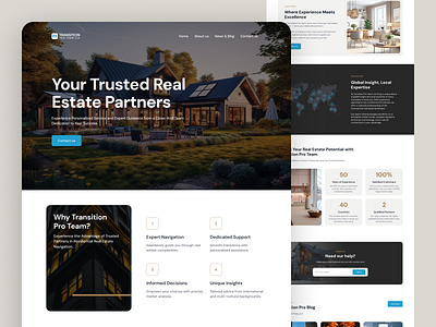 Stunning Real Estate Website Redesign 💫 cleandesign creativedesign designtrends elegantui lightdarkmode lightmode minimalistdesign modernui professionaldesign realestateagency realestatesolutions realestatewebdesign sleekdesign ui uidesign ux uxdesign webdesigninspiration websiteinspiration wordpress