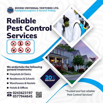 Pest control flyer