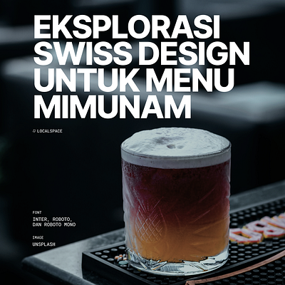 Exploration Swiss Design branding graphic design typography
