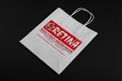 Tissue Bag ads backpack bag bags branding handbag handmade logo print print design shopping style tissue tissue bag